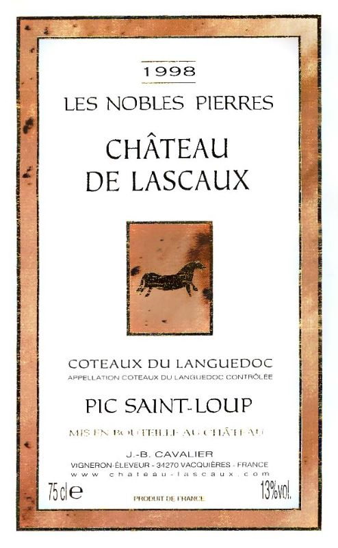 Languedoc-Pic St-Loup-Ch de Lascaux 1998.jpg